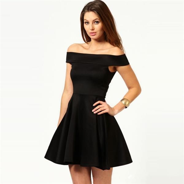 Ladies off shoulder dresses